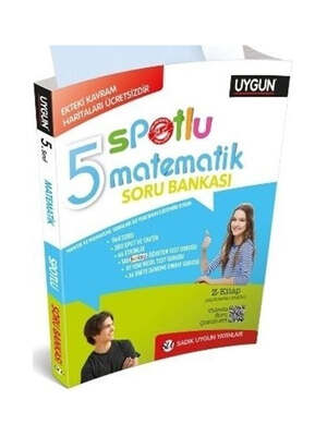 Sadık Uygun Yayınları 5. Sınıf Spotlu Matematik Soru Bankası + Kavram Haritaları - 1