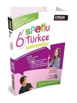 Sadık Uygun Yayınları 6.Sınıf Spotlu Türkçe Soru Bankası - 1