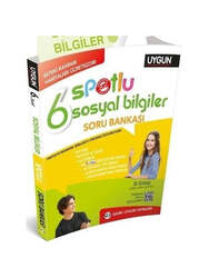 Sadık Uygun Yayınları - Sadık Uygun Yayınları 6.Sınıf Spotlu Sosyal Bilgiler Soru Bankası
