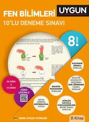 Sadık Uygun Yayınları - Sadık Uygun Yayınları 8. Sınıf Fen Bilimleri 10 lu Deneme Sınavı