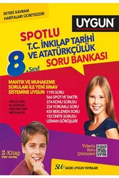 Sadık Uygun Yayınları - Sadık Uygun Yayınları 8. Sınıf T.C. İnkılap Tarihi ve Atatürkçülük Spotlu Soru Bankası