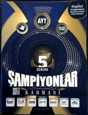 Şampiyonlar Karması Yayınları AYT 5 Deneme - 1