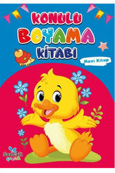 Konulu Boyama Kitabı - Mavi Kitap Sancak Yayınları - Sancak Yayınları