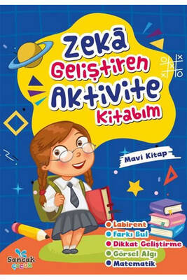 Zeka Geliştiren Aktvite Kitabım - Mavi Kitap Sancak Yayınları - 1