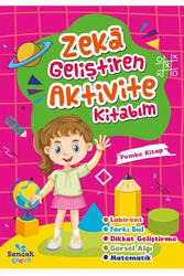 Sancak Yayınları Zeka Geliştiren Aktvite Kitabım - Pembe Kitap - Sancak Yayınları