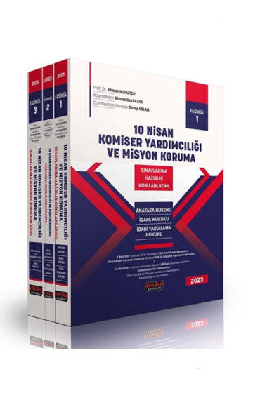 Savaş Yayınları 10 Nisan Komiser Yardımcılığı ve Misyon Koruma Sınavlarına Hazırlık Konu Anlatımı - 1