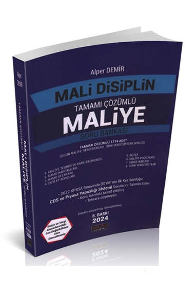 Savaş Yaqyınları 2024 Mali Disiplin Maliye Soru Bankası - 1