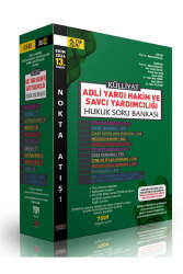 Savaş Yayınları 2024 Külliyat Adli Hakim ve Savcı Yardımcılığı Hukuk Soru Bankası - Savaş Yayınevi