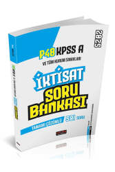 Savaş Yayınları 2025 P48 KPSS A-Grubu İktisat Soru Bankası - Savaş Yayınevi