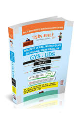 Savaş Yayınları İşin Ehli GYS-ÜDS Belediye ve Bağlı Kuruluşları Mahalli İdare Birlikleri Personeli Grup 4-5 Soru Bankası - Savaş Yayınevi