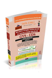 Savaş Yayınları İşin Ehli GYS-ÜDS Belediye ve Bağlı Kuruluşları Mahalli İdare Birlikleri Personeli Grup 1 Soru Bankası - Savaş Yayınevi