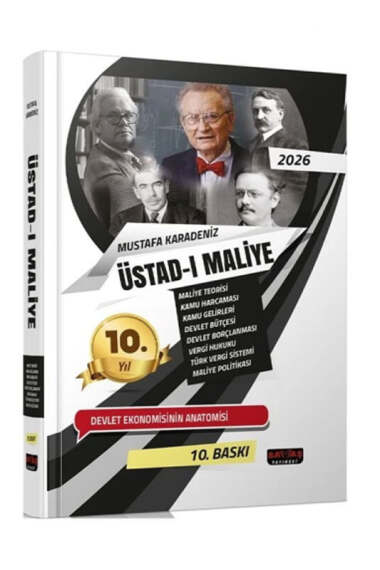 Savaş Yayınları 2026 Üstad-ı Maliye Konu Anlatımı - 1