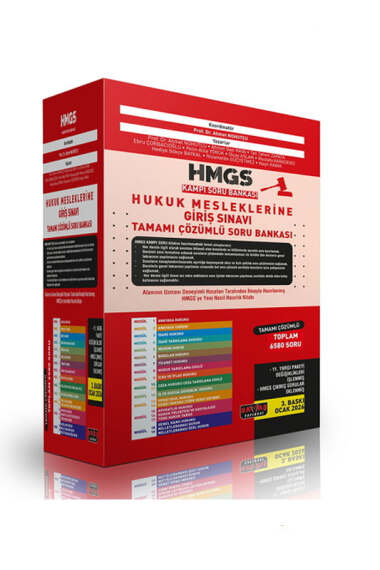 Savaş Yayınları HMGS Kampı Tamamı Çözümlü Soru Bankası Seti - 1