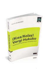 Savaş Yayınları Kısa/Kolay Vergi Hukuku - Nurettin Bilici (Ekim 2023) - Savaş Yayınevi