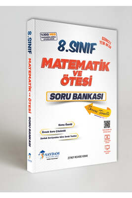 Saydam Yayınları 8. Sınıf Matematik ve Ötesi Soru Bankası - 1