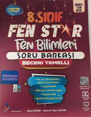 Saydam Yayınları 8. Sınıf Fen Star Fen Bilimleri Soru Bankası - 1