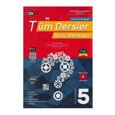 SBM Yayınları 5. Sınıf Tüm Dersler Soru Bankası - 1