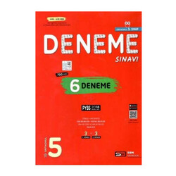 SBM Yayıncılık - SBM Yayınları 5. Sınıf PYBS 6 Deneme Sınavı