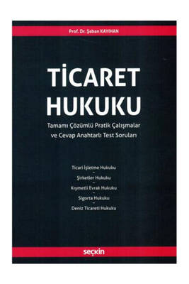 Seçkin Yayınları Ticaret Hukuku - 1