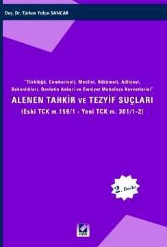 Seçkin Yayıncılık Alenen Tahkir ve Tezyif Suçları - 1