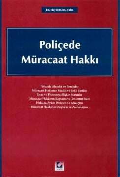 Seçkin Yayıncılık Poliçede Müracaat Hakkı - 1