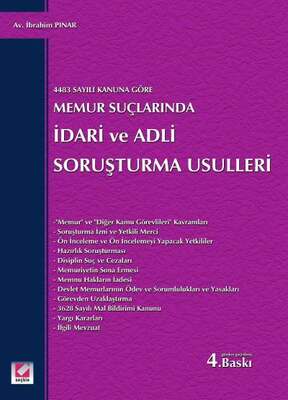 Seçkin Yayıncılık Memur Suçlarında İdari ve Adli Soruşturma Usulleri - 1