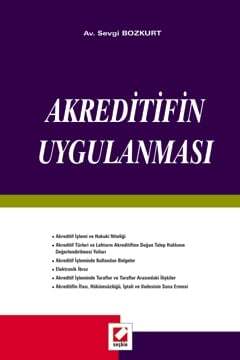 Seçkin Yayıncılık Akreditifin Uygulanması - 1