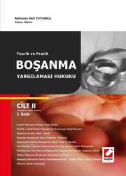 Seçkin Yayıncılık Teorik ve PratikBoşanma Yargılaması Hukuku 2 Cilt - Seçkin Yayıncılık