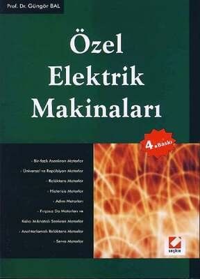 Seçkin Yayıncılık Özel Elektrik Makinaları - 1