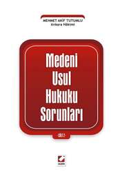 Seçkin Yayıncılık Medeni Usul Hukuku Sorunları Cilt:2 - Seçkin Yayıncılık