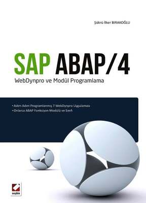 Seçkin Yayıncılık SAP ABAP/4 WebDynpro ve Modül Programlama - 1