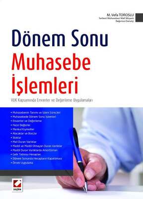 Seçkin Yayıncılık Dönem Sonu Muhasebe İşlemleri VUK Kapsamında Envanter ve Değerleme Uygulamaları - 1