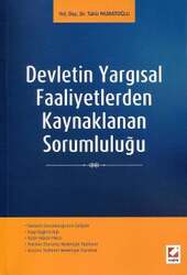 Seçkin Yayıncılık Devletin Yargısal Faaliyetlerden Kaynaklanan Sorumluluğu - Seçkin Yayıncılık