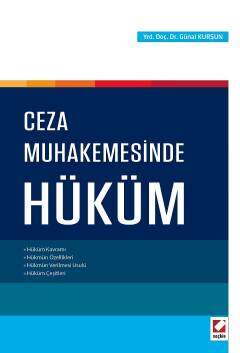 Seçkin Yayıncılık Ceza Muhakemesinde Hüküm - 1