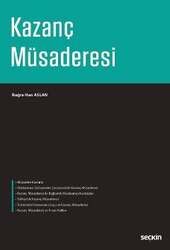 Seçkin Yayıncılık - Seçkin Yayıncılık Kazanç Müsaderesi