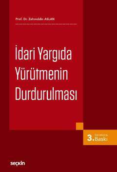 Seçkin Yayıncılık İdari Yargıda Yürütmenin Durdurulması - 1