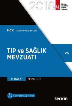 Seçkin Yayıncılık Tıp ve Sağlık Mevzuatı - 1