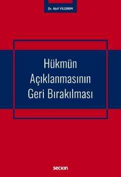 Seçkin Yayıncılık Hükmün Açıklanmasının Geri Bırakılması - 1