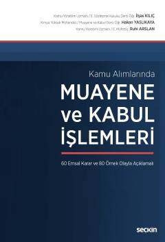 Seçkin Yayıncılık Kamu AlımlarındaMuayene ve Kabul İşlemleri - 1