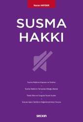 Seçkin Yayıncılık - Seçkin Yayıncılık Susma Hakkı