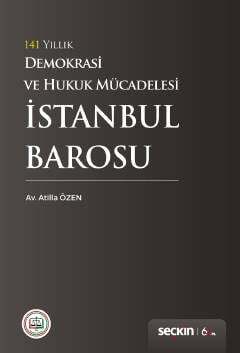 Seçkin Yayıncılık 141 Yıllık Demokrasi ve Hukuk Mücadelesi İstanbul Barosu - 1