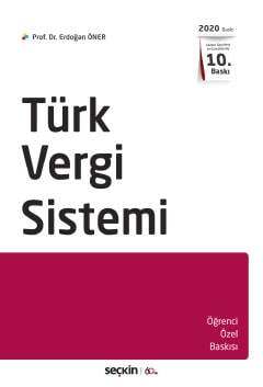Seçkin Yayıncılık Türk Vergi Sistemi Öğrenci Özel Baskısı - 1