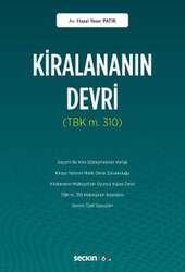 Seçkin Yayıncılık - Seçkin Yayıncılık Kiralananın Devri TBK m. 310