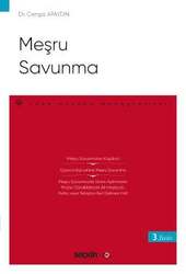 Seçkin Yayıncılık Meşru Savunma - Ceza Hukuku Monografileri - - Seçkin Yayıncılık