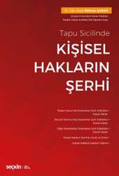 Seçkin Yayıncılık - Seçkin Yayıncılık Tapu SicilindeKişisel Hakların Şerhi