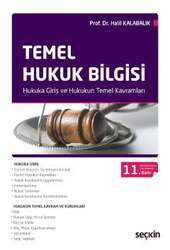 Seçkin Yayıncılık Temel Hukuk Bilgisi - Seçkin Yayıncılık