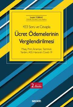 Seçkin Yayıncılık 433 Soru ve Cevapla Ücret Ödemelerinin Vergilendirilmesi Maaş, Prim, İkramiye, Tazminat, Yardım, AGİ, Harcırah, Koronavirüs - 1