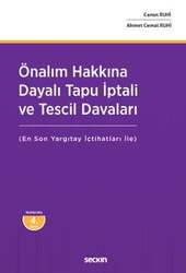 Seçkin Yayıncılık Önalım Hakkına Dayalı Tapu İptali ve Tescil Davaları En Son Yargıtay İçtihatları İle - Seçkin Yayıncılık