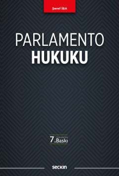 Seçkin Yayıncılık Parlamento Hukuku - 1