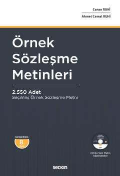Seçkin Yayıncılık Örnek Sözleşme Metinleri - 1